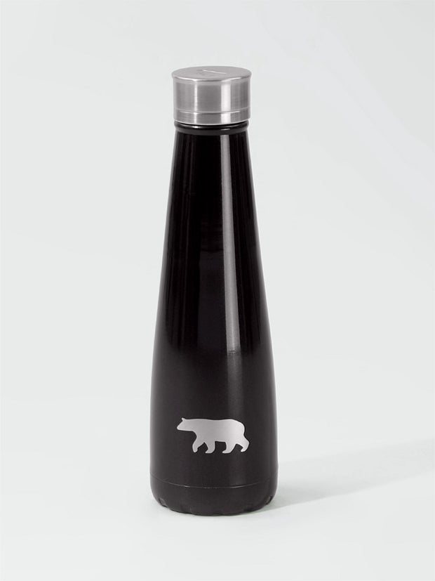 Bear Be Cool Drink Bottle - Black