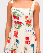 Fresh Fruits Mini Dress