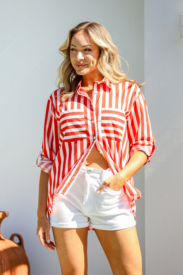 Candy Shirt - Red Stripe