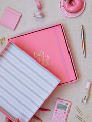 2025 Daily Hustle Planner - Pink