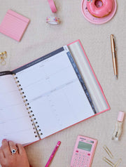 2025 Daily Hustle Planner - Pink