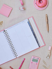 2025 Daily Hustle Planner - Pink