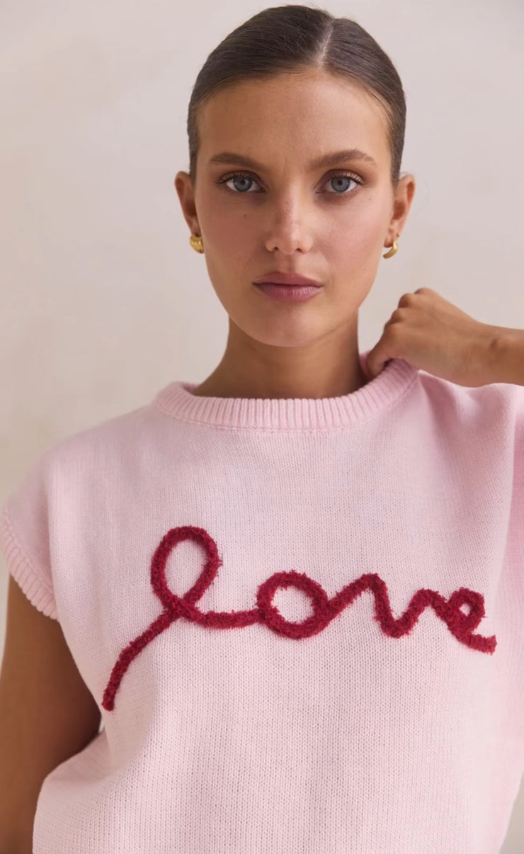LOVE Knit Tank