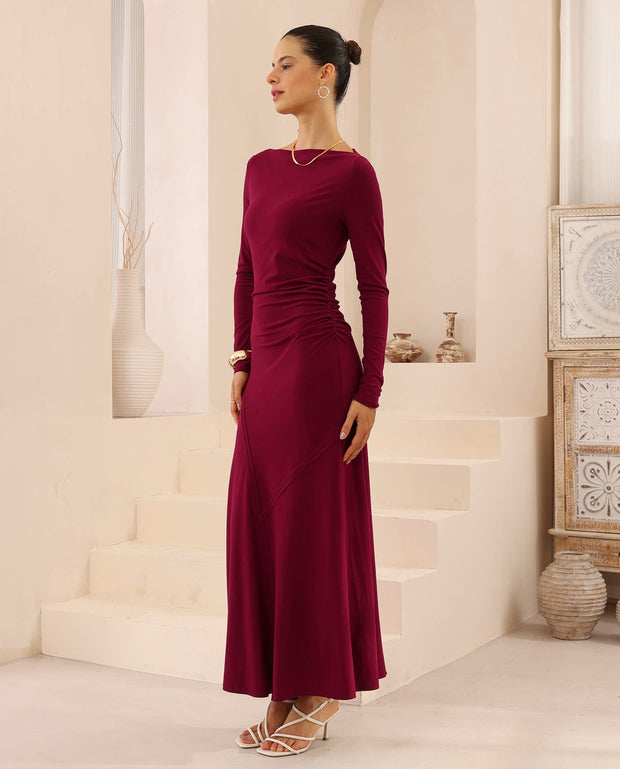 Lumi Dress - Wine