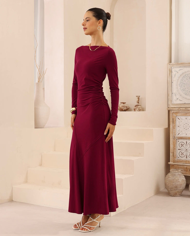 Lumi Dress - Wine