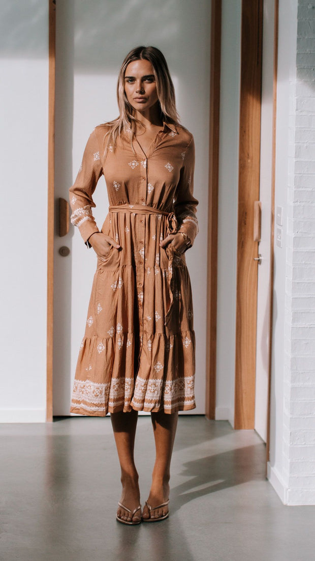 Desert Shirt Dress