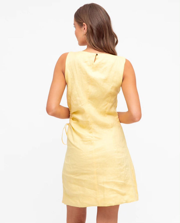 Cassie Mini Dress - Lemon