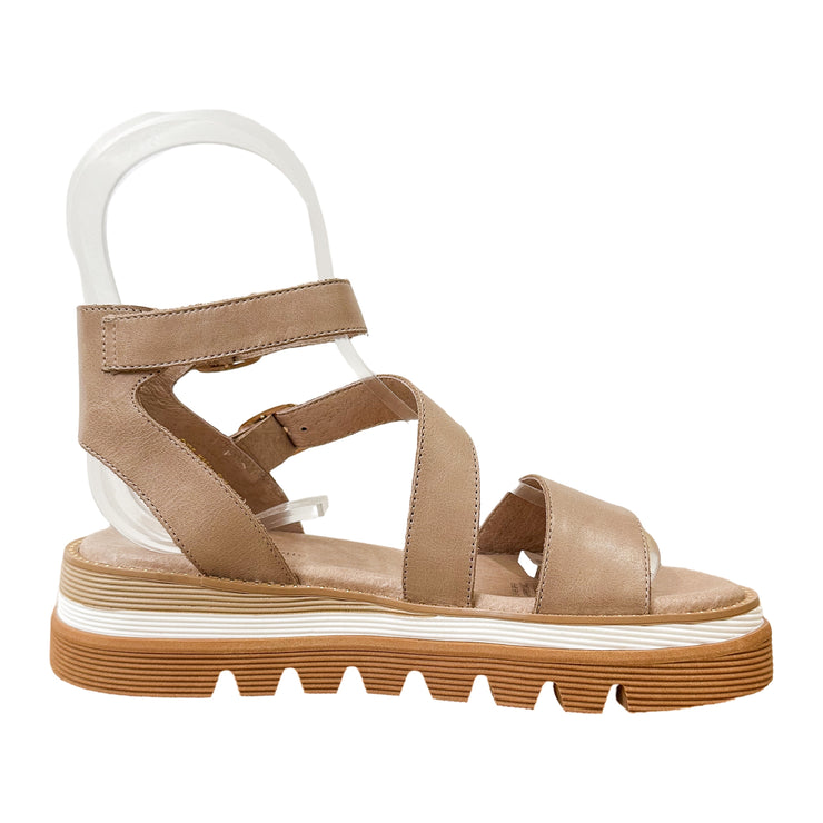 SELIMA Sandal - Taupe Leather