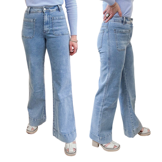 Ryder Pocket Wide Jeans