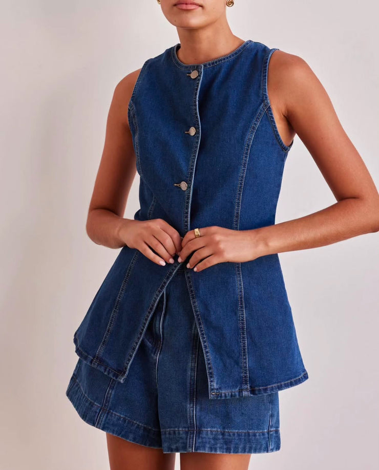 Monty Denim Vest