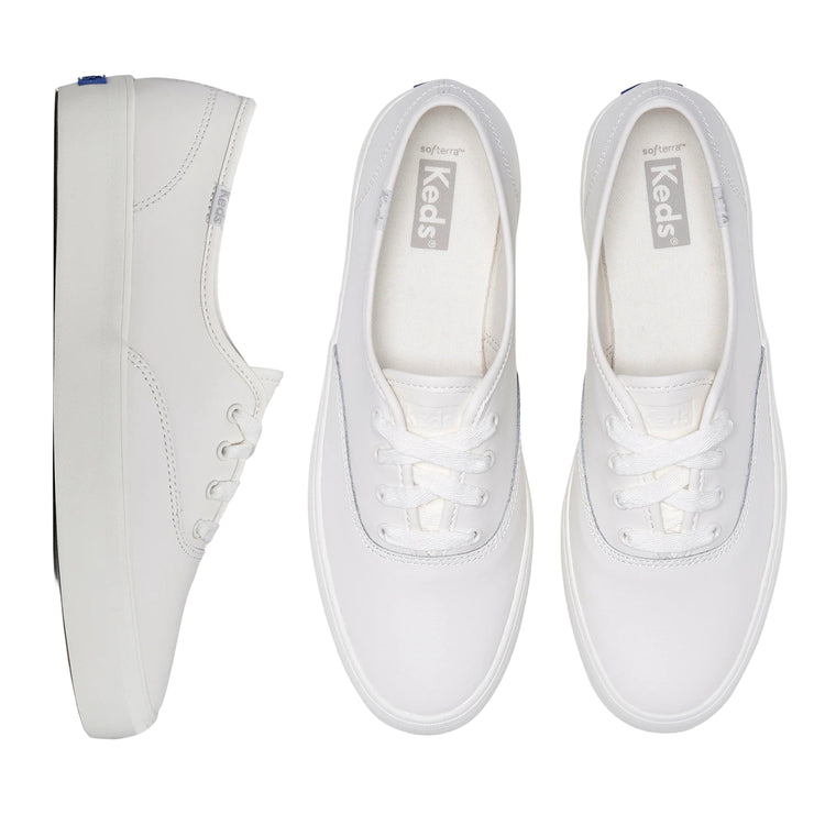 KEDS - Champion GN Leather Sneaker - White