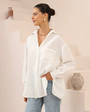 Jasmine Shirt - White