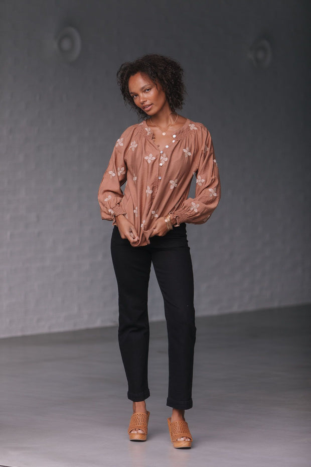 Georgia Shirt - Tan
