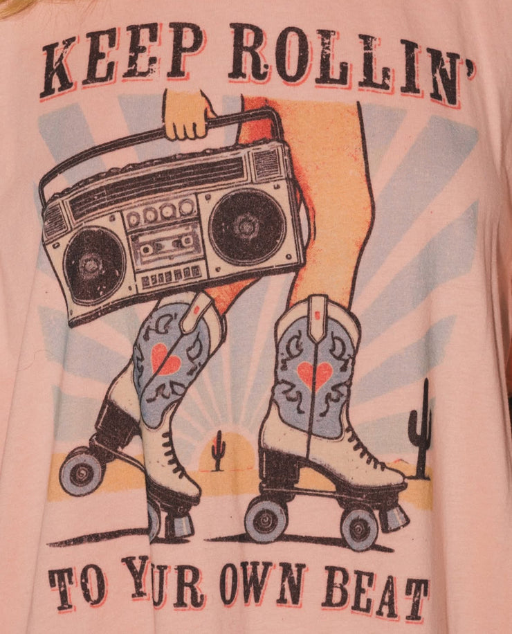KEEP ROLLIN Tee