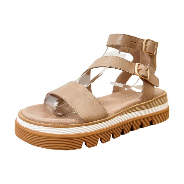 SELIMA Sandal - Taupe Leather