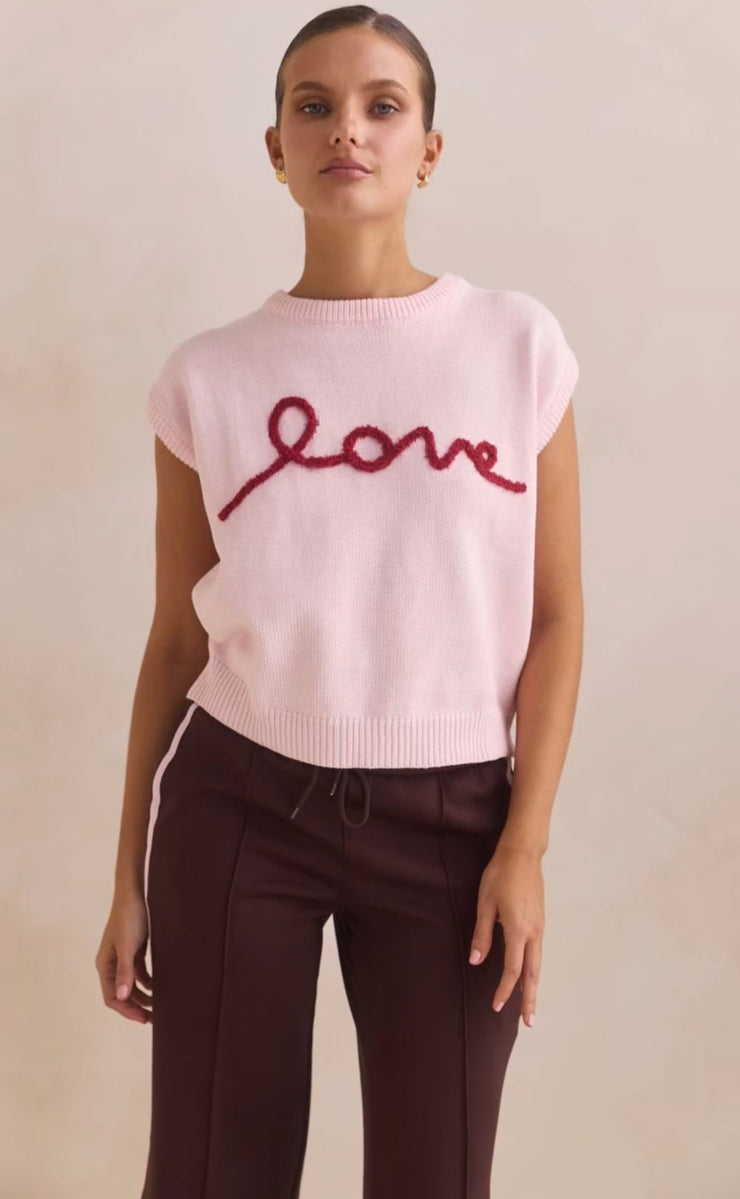 LOVE Knit Tank