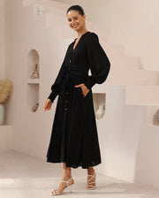 Alba Linen Dress