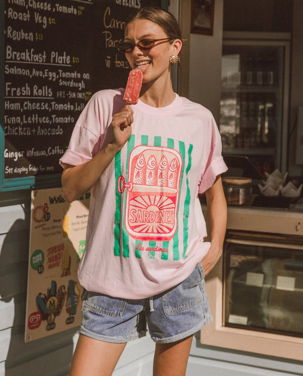 SARDINES Tee - Pink