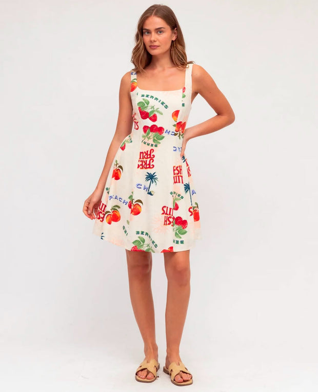 Fresh Fruits Mini Dress