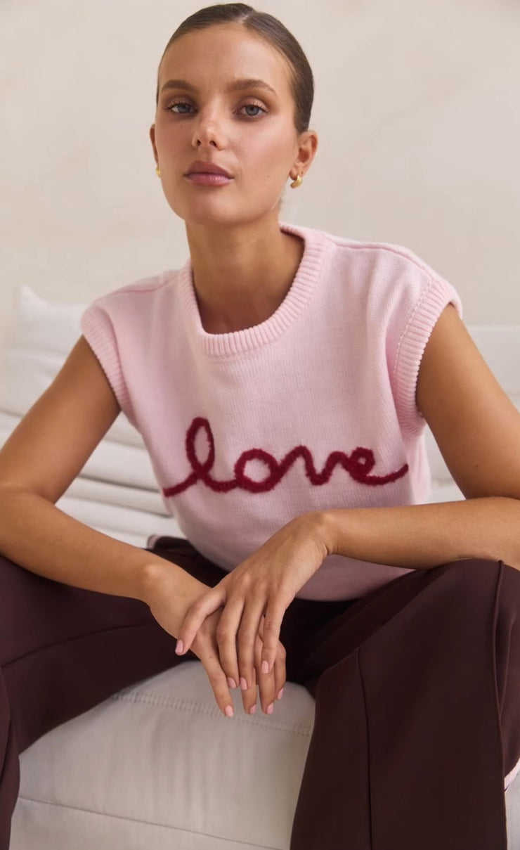 LOVE Knit Tank