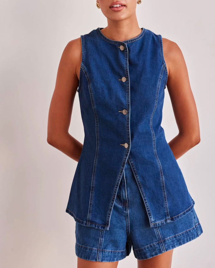 Monty Denim Vest