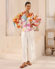Lacey Shirt - Pink Floral
