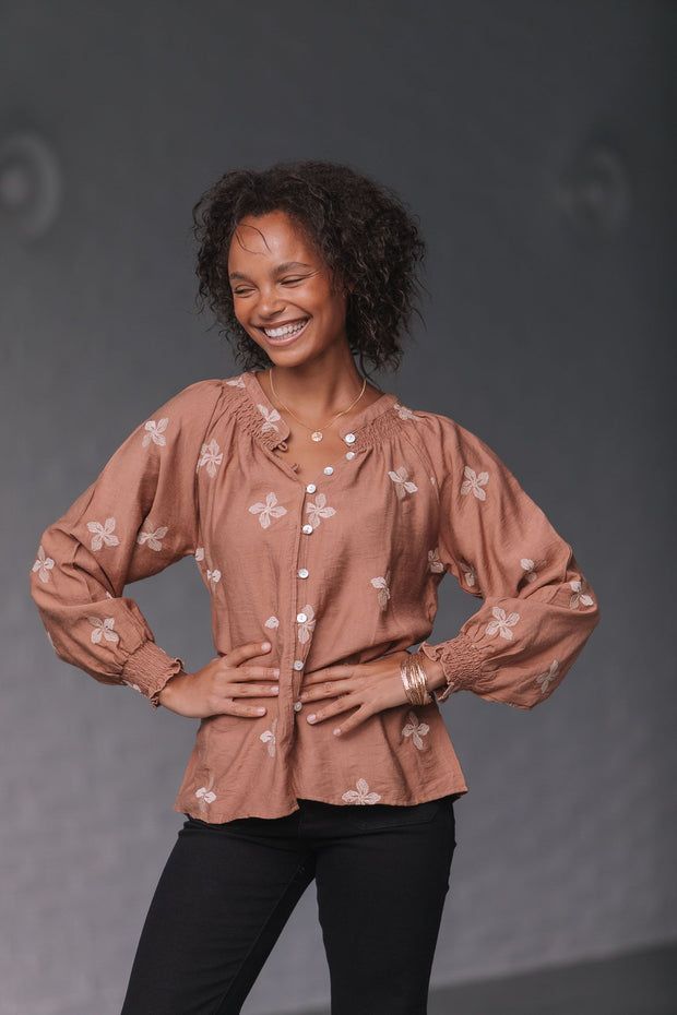 Georgia Shirt - Tan