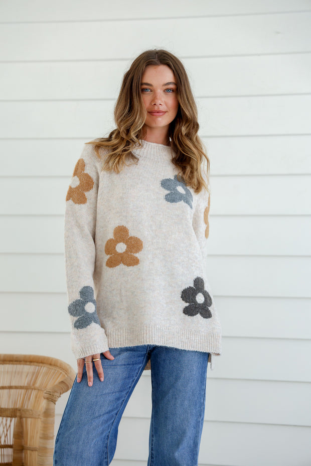 Horizon Daisy Knit Jumper