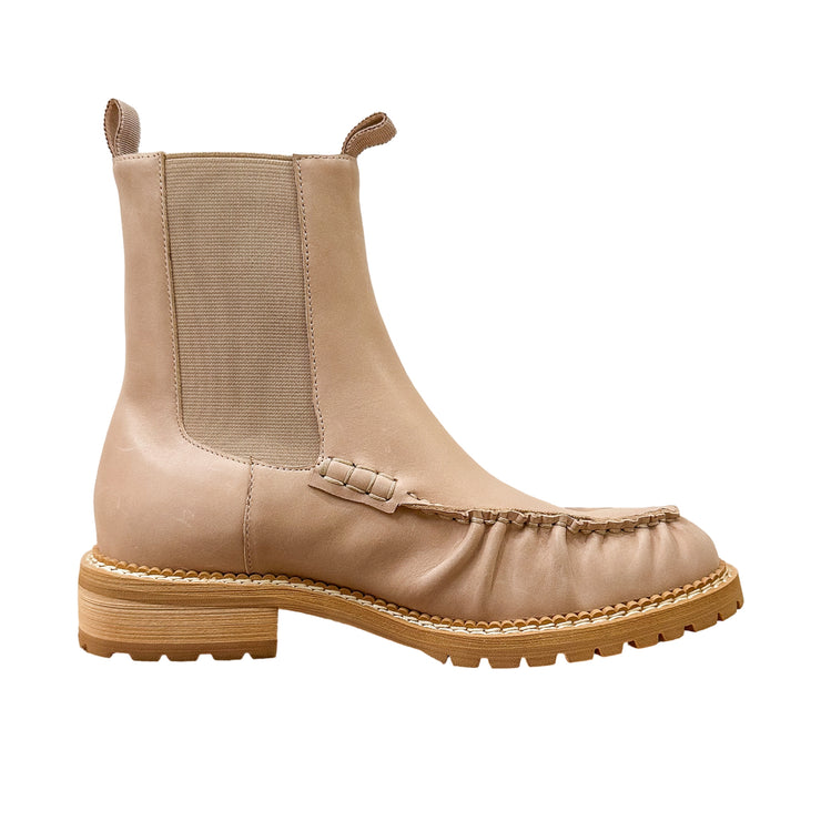 ROLLAR Leather Boots - Taupe Leather