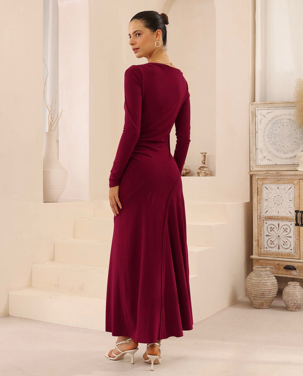Lumi Dress - Wine