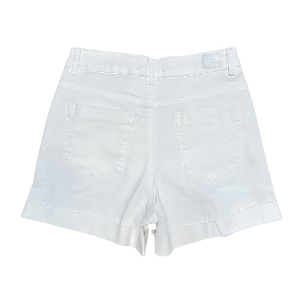 Miley Denim Shorts - White