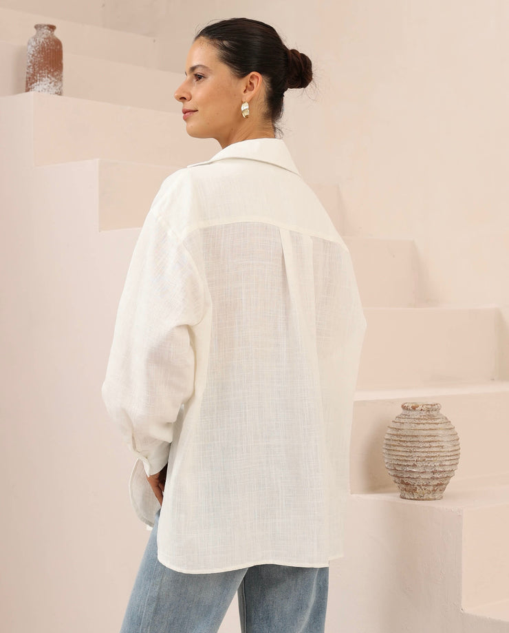 Jasmine Shirt - White