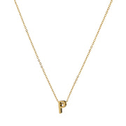 ALPHA CHARM NECKLACES Waterproof - 18KT Gold Plating
