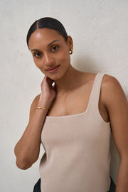 About That Base Knit Crop - Taupe