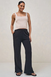 About That Base Knit Crop - Taupe