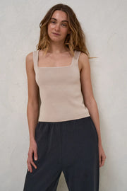 About That Base Knit Crop - Taupe