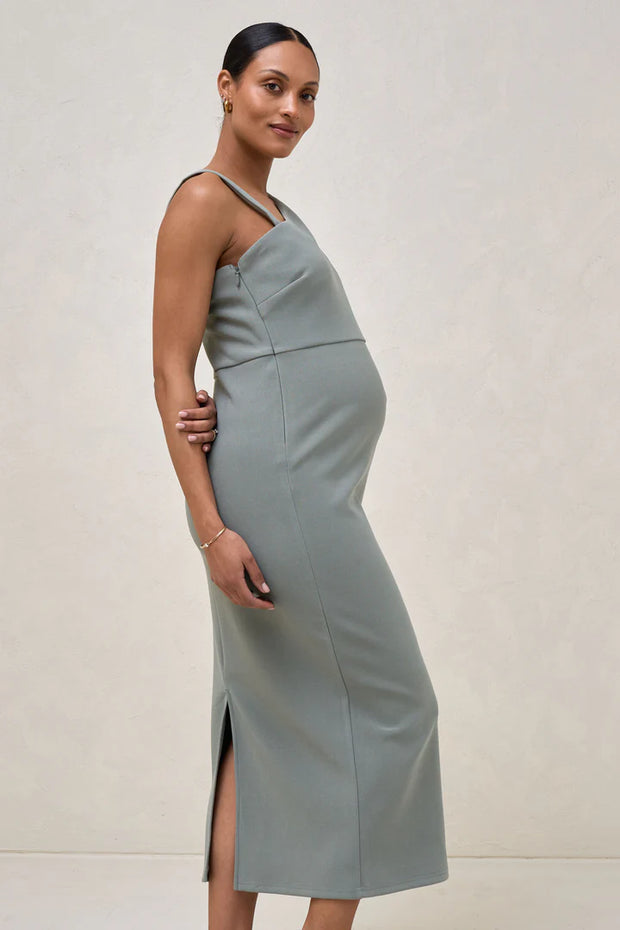 About Us Midi Dress - Khaki