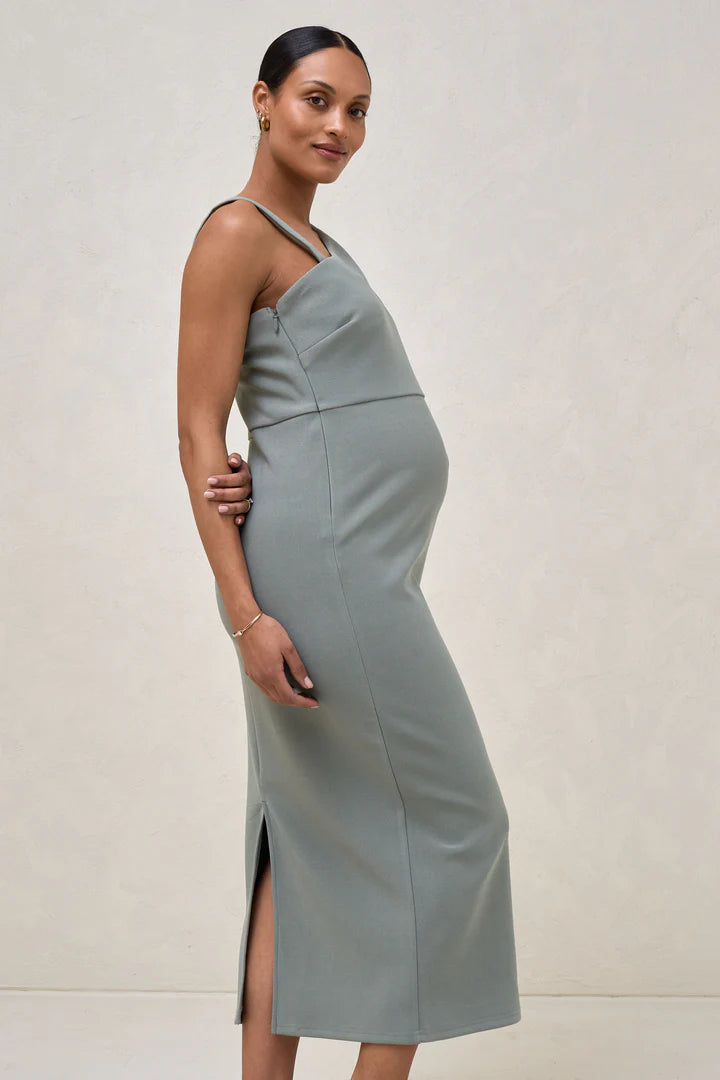 About Us Midi Dress - Khaki