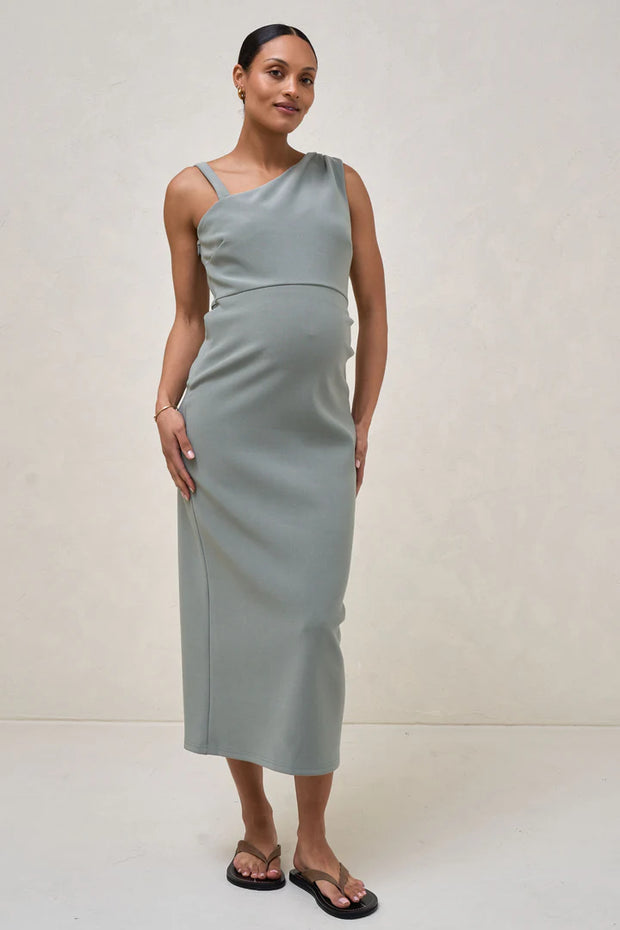 About Us Midi Dress - Khaki