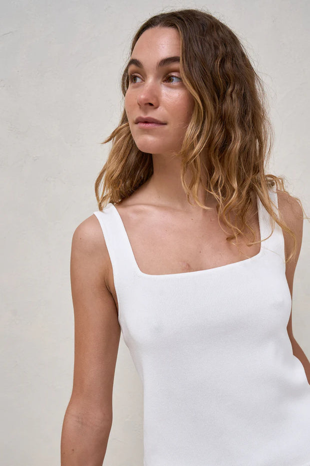 About That Base Knit Crop - White