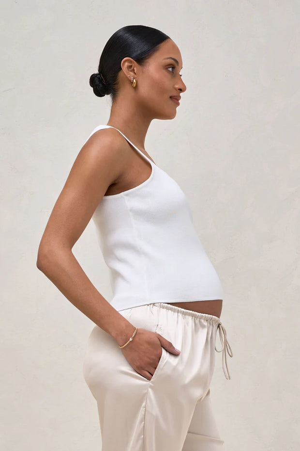 About That Base Knit Crop - White