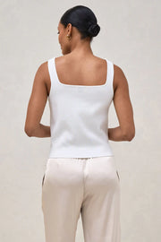 About That Base Knit Crop - White
