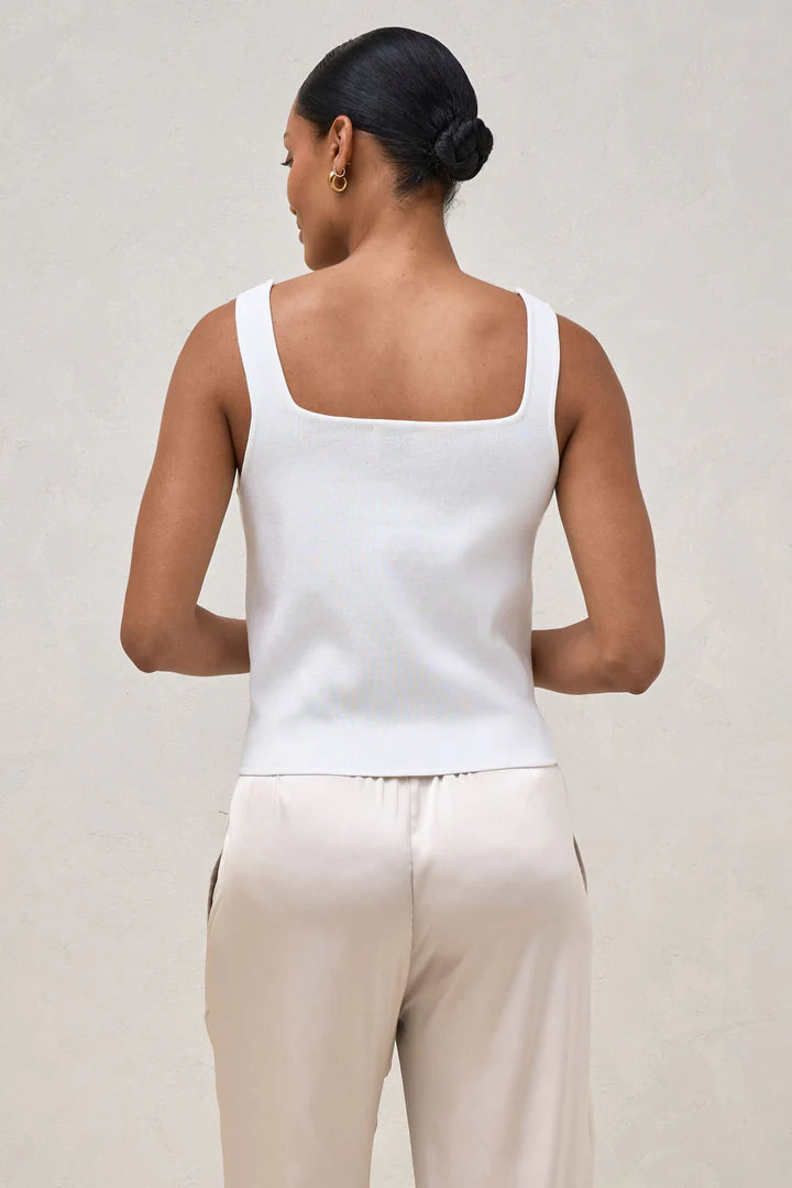 About That Base Knit Crop - White