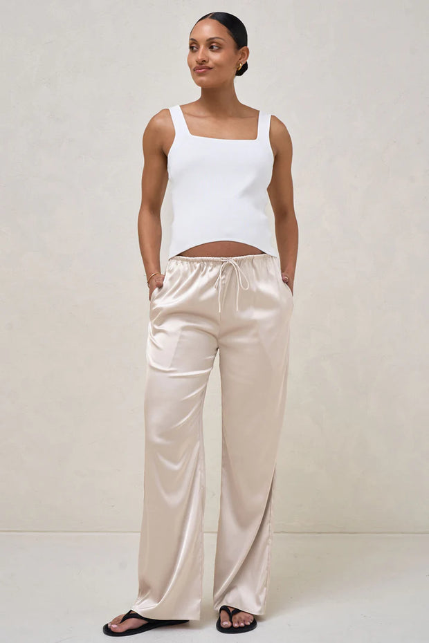 About That Base Knit Crop - White