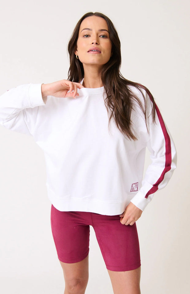(PRE-ORDER) Ada Slim Sweater - White