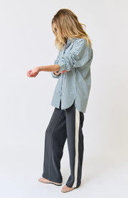 Adalyn Shirt - Alpine Mist Stripe