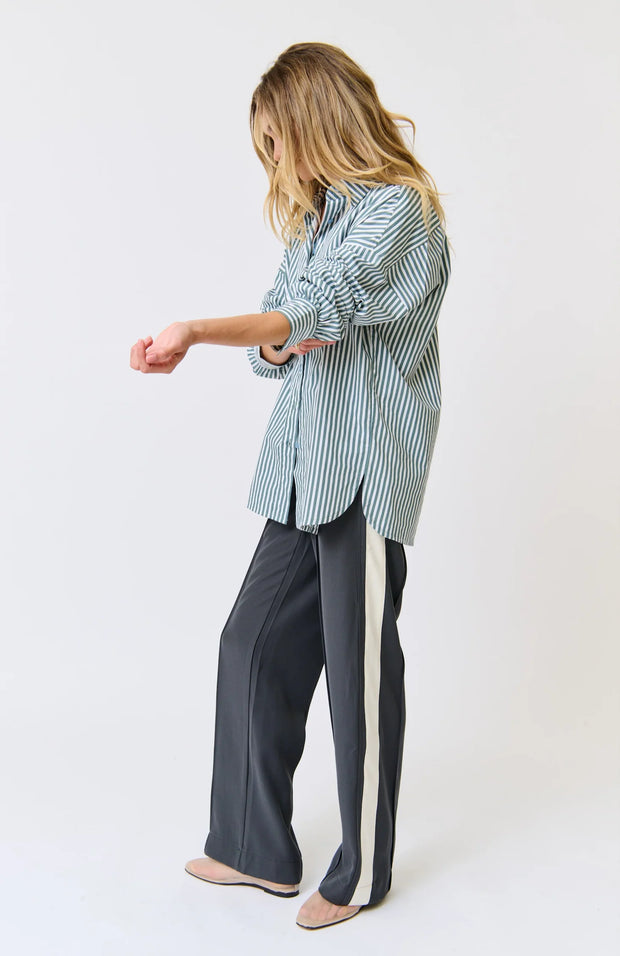 Adalyn Shirt - Alpine Mist Stripe