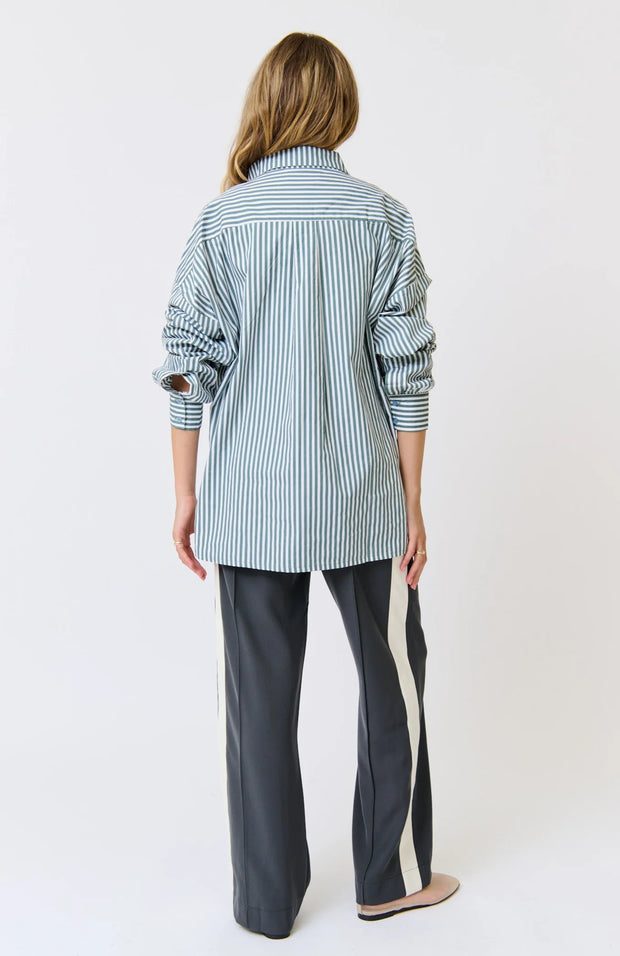 Adalyn Shirt - Alpine Mist Stripe