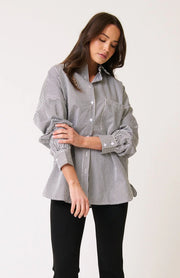 Adalyn Shirt - Black Stripe