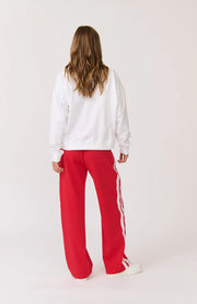 (PRE-ORDER) Adeline Stripe Pant - Cherry